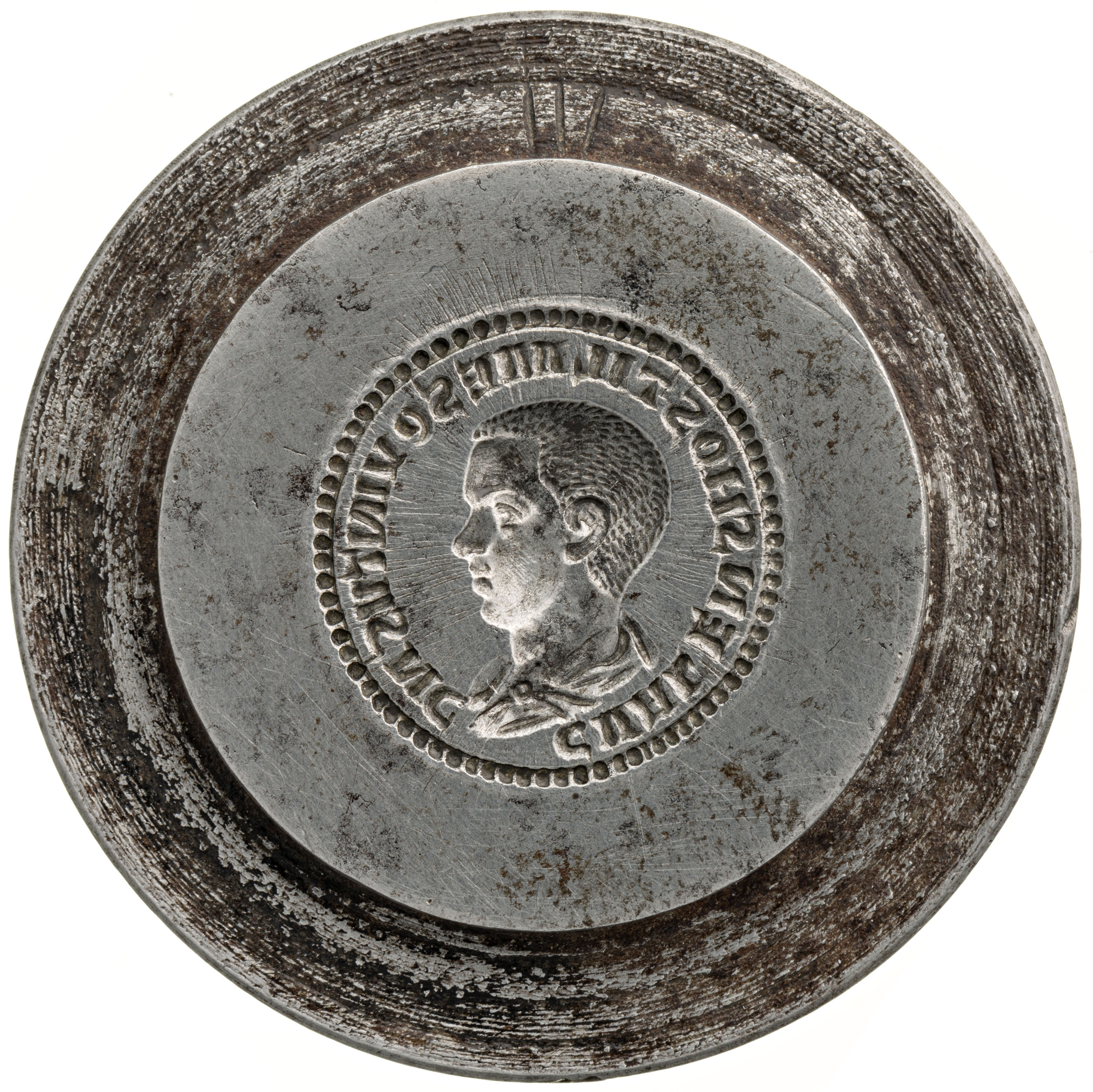 RIC IV Trajan Decius 183B Trajan Decius obverse, Bust of Hostilian, head bare, draped, right