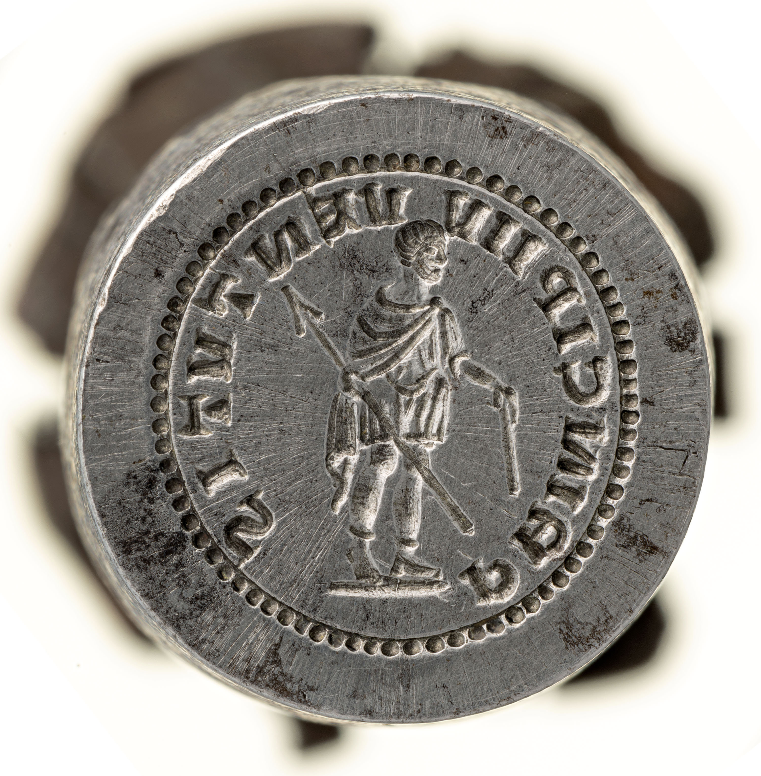 RIC IV Trajan Decius 183B Trajan Decius obverse — Bust of Hostilian, head bare, draped, right