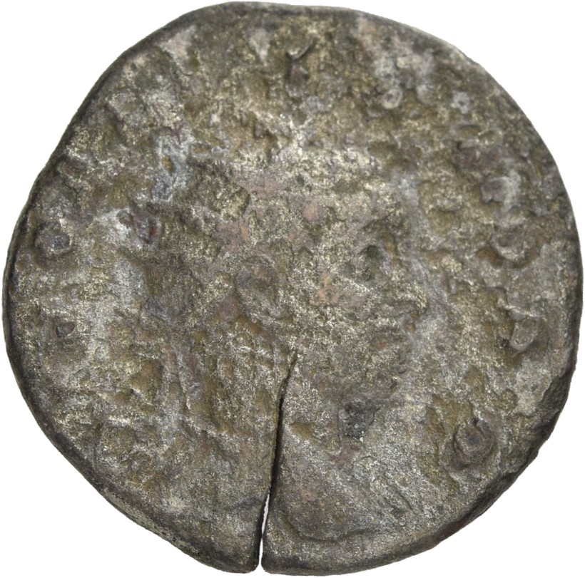 RIC IV Trajan Decius 98 Trajan Decius obverse, Bust of Divus Severus Alexander, radiate, draped on left shoulder, right