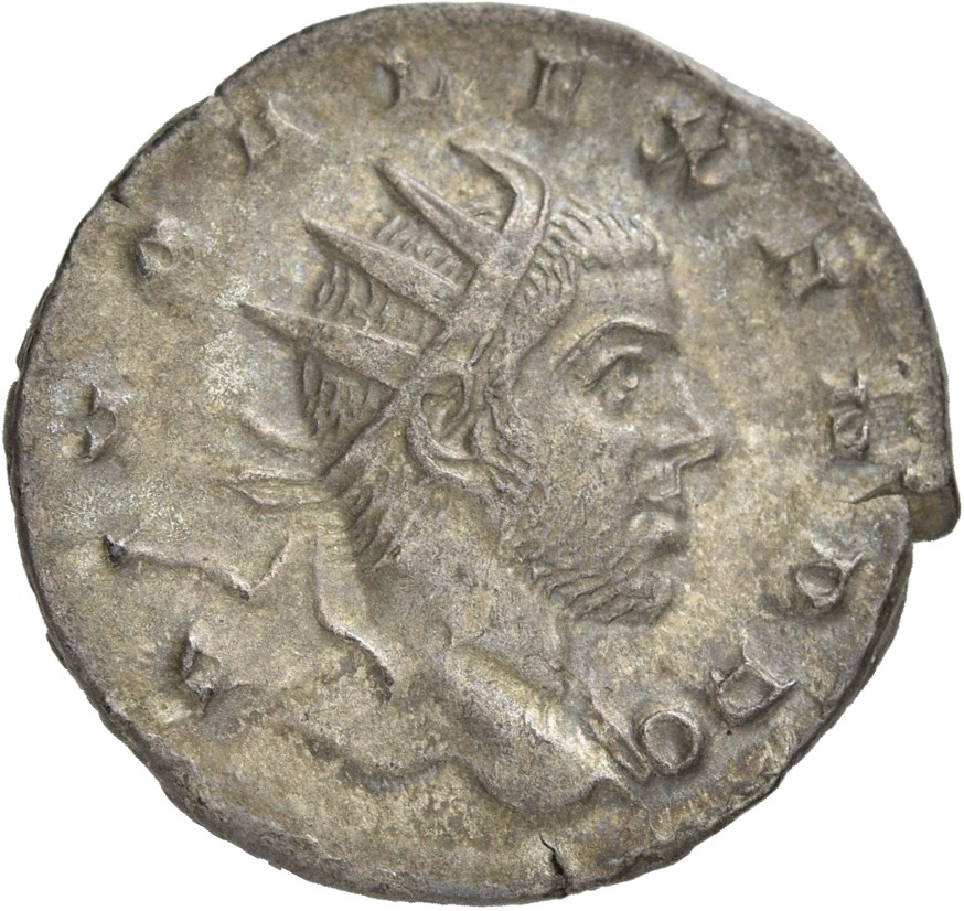 RIC IV Trajan Decius 98 Trajan Decius obverse — Bust of Divus Severus Alexander, radiate, draped on left shoulder, right
