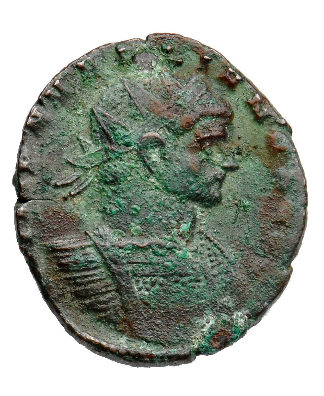 RIC V Aurelian 131 Aurelian obverse, Bust of Aurelian, radiate, draped, right or bust of Aurelian, radiate, cuirassed, right