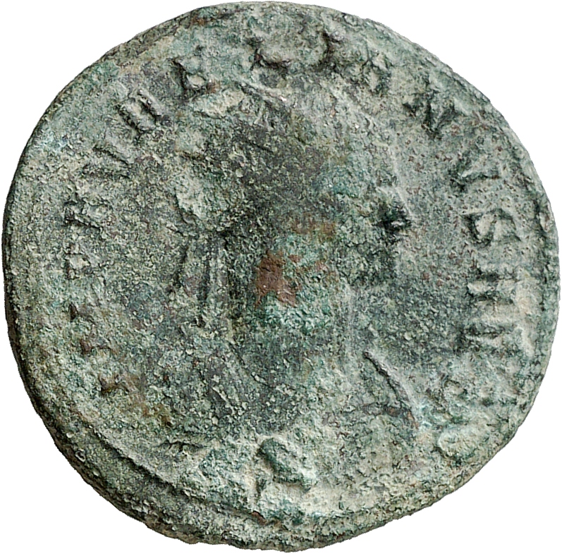 RIC V Aurelian 366 Aurelian obverse, Bust of Aurelian, radiate, draped, right or bust of Aurelian, radiate, cuirassed, right
