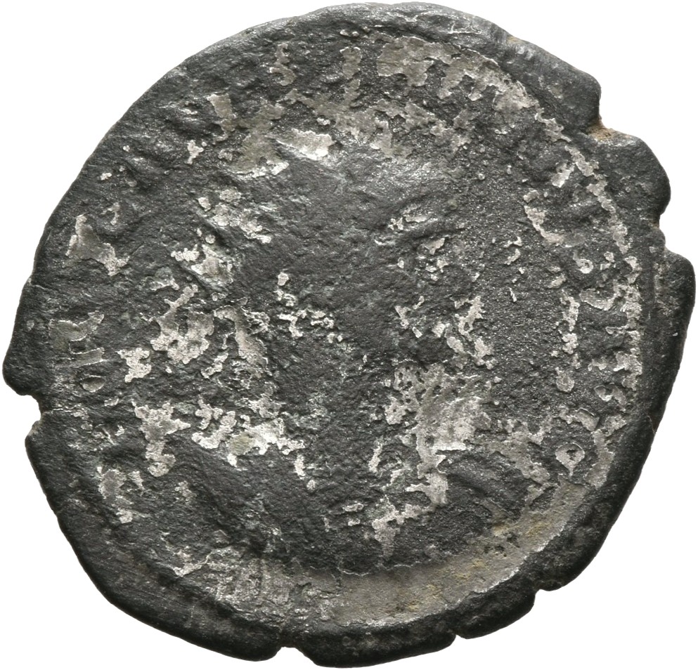 RIC V Aurelian 386 Aurelian obverse, Bust of Aurelian, radiate, cuirassed, right