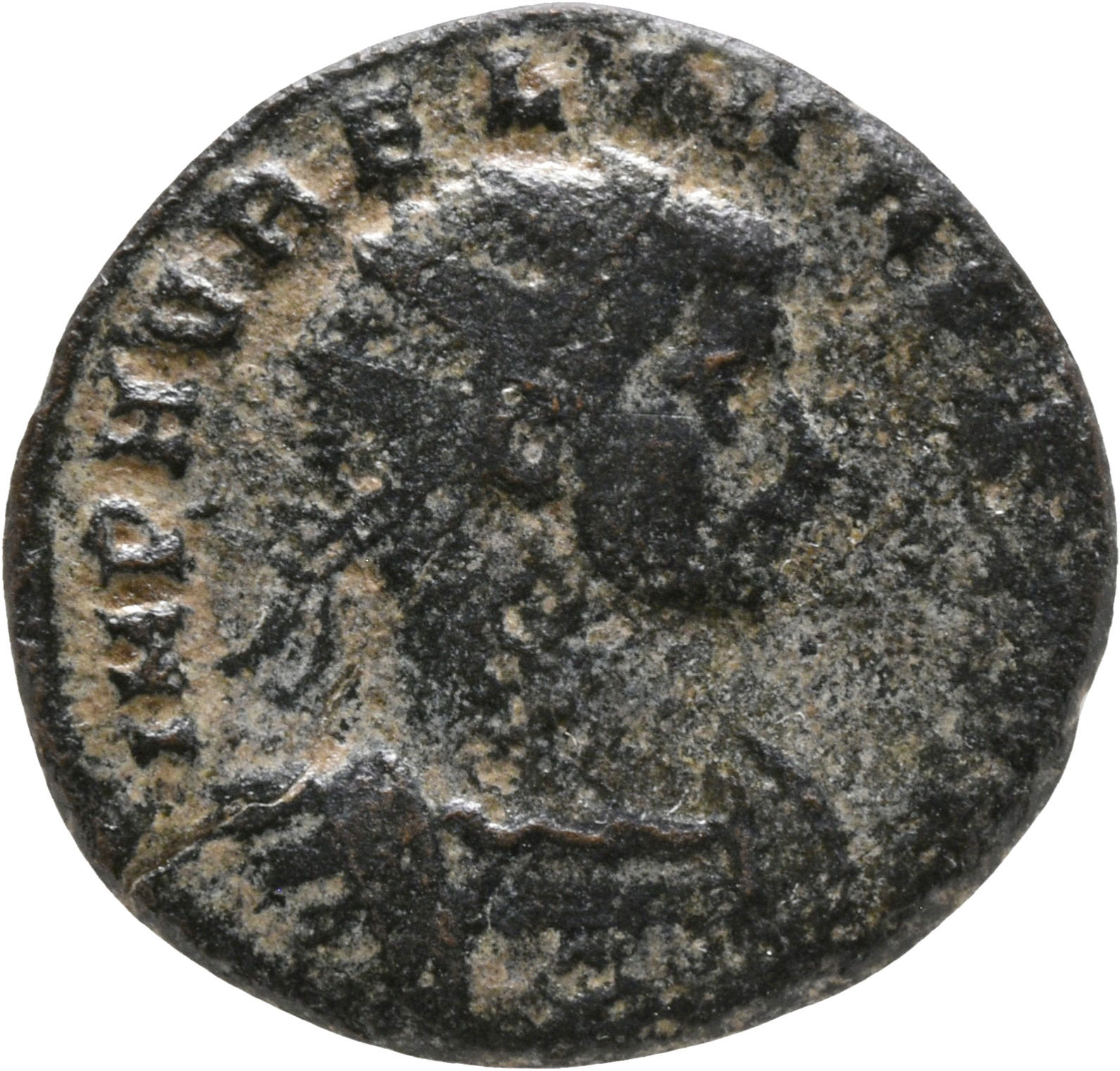 RIC V Aurelian 394 Aurelian obverse, Bust of Aurelian, radiate, draped, right or bust of Aurelian, radiate, cuirassed, right