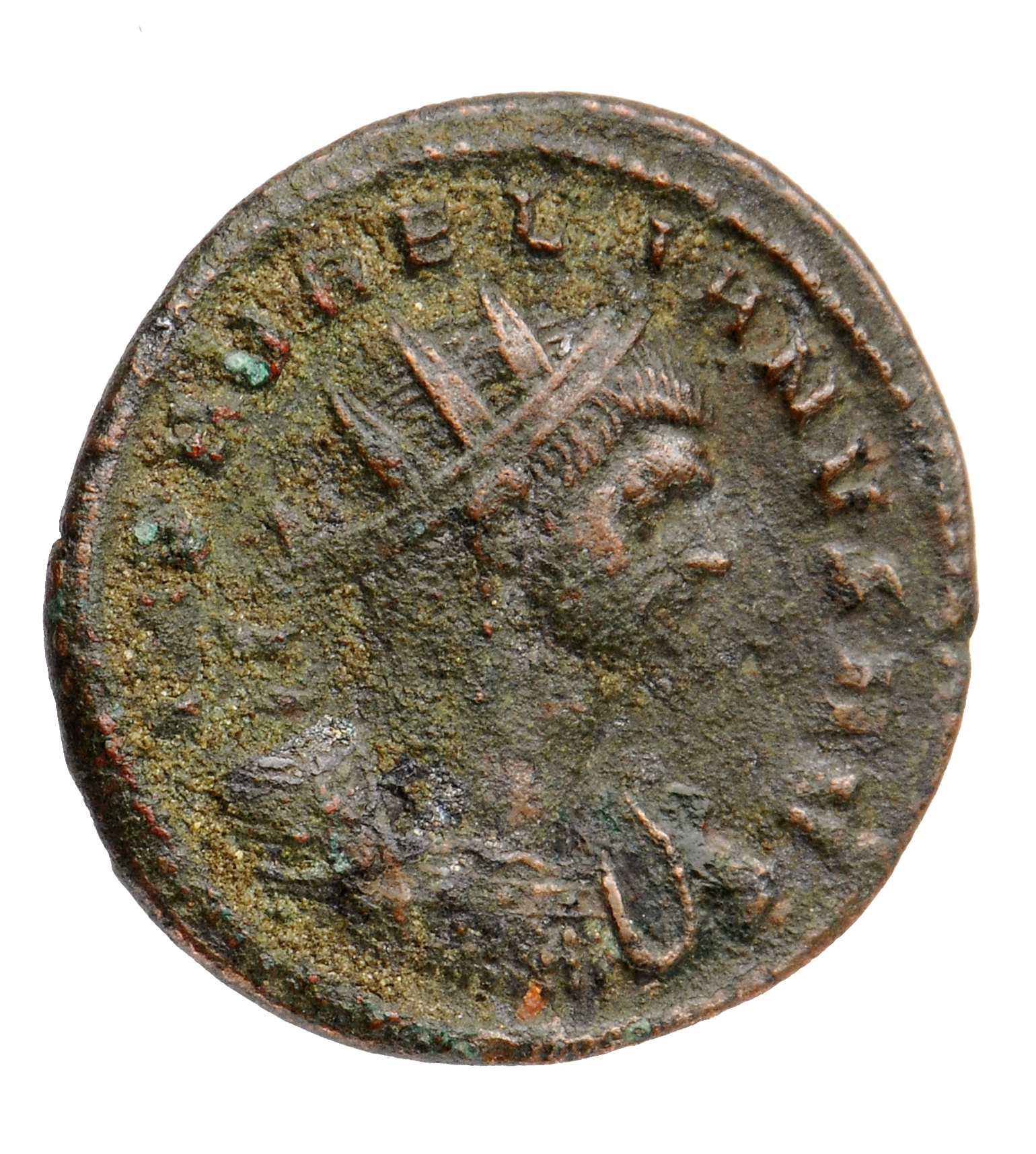 RIC V Aurelian 399 Aurelian obverse, Bust of Aurelian, radiate, draped, right or bust of Aurelian, radiate, cuirassed, rig...