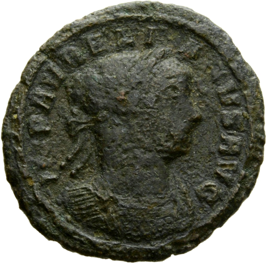 RIC V Aurelian 73 Aurelian obverse, Bust of Aurelian, laureate, draped, right or bust of Aurelian, laureate, draped, cuira...
