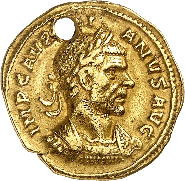 RIC V Aurelian 93 Aurelian obverse, Bust of Aurelian, laureate, draped, cuirassed, right or bust of Aurelian, laureate, cu...