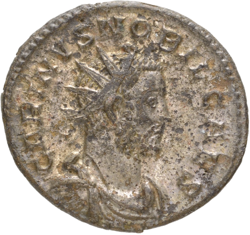 RIC V Carus 152 Carus obverse, Bust of Carinus, radiate, draped, cuirassed, right, or bust of Carinus, radiate, cuirassed,...