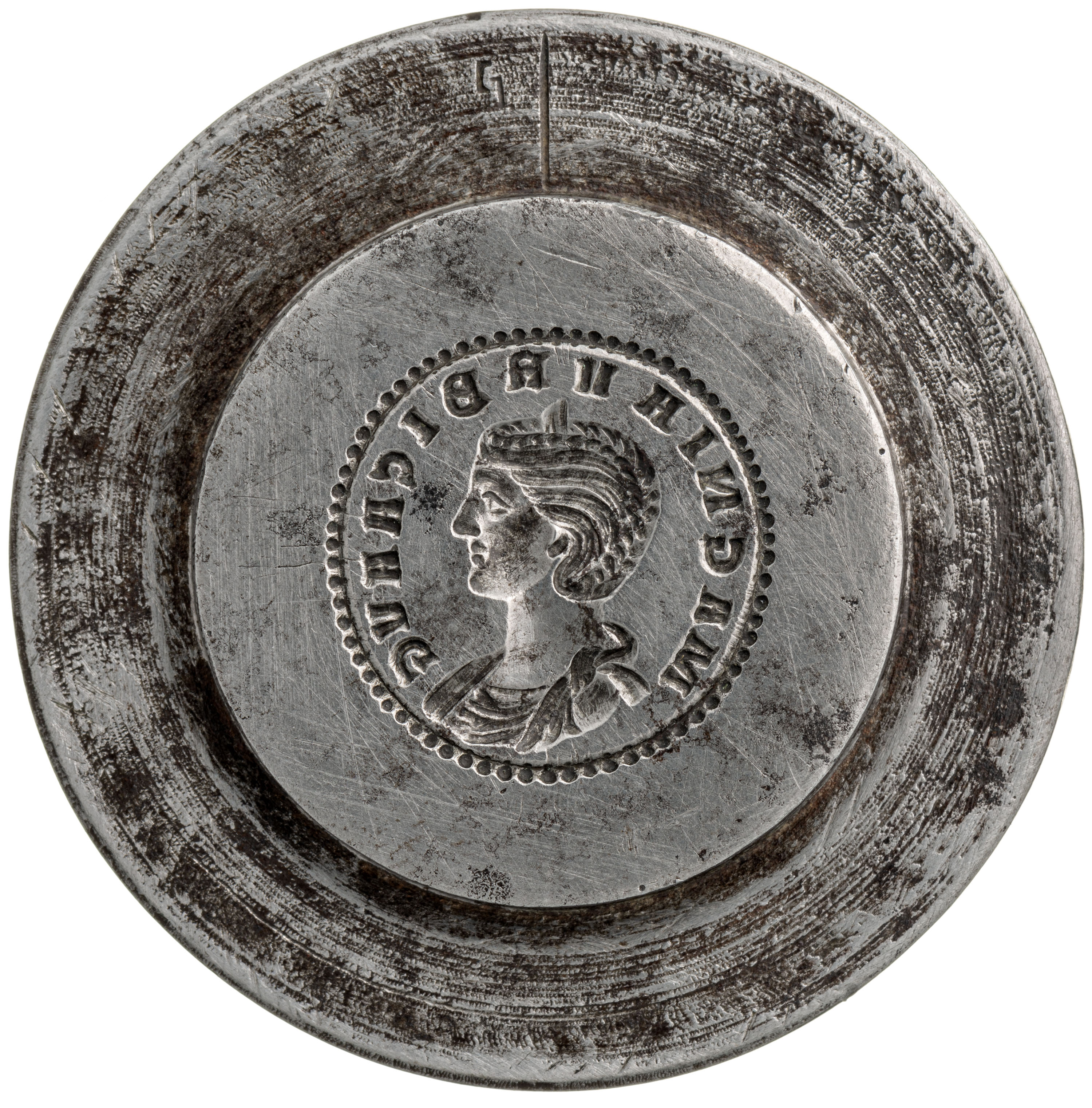 RIC V Carus 336 Carinus obverse, Bust of Magnia Urbica, diademed, draped, right