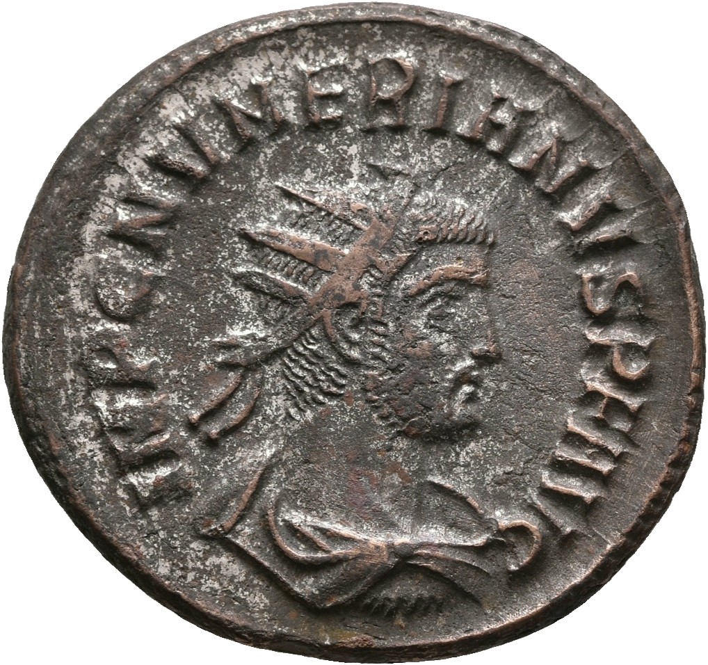 RIC V Carus 463 Carinus obverse, Bust of Numerian, radiate, draped, right