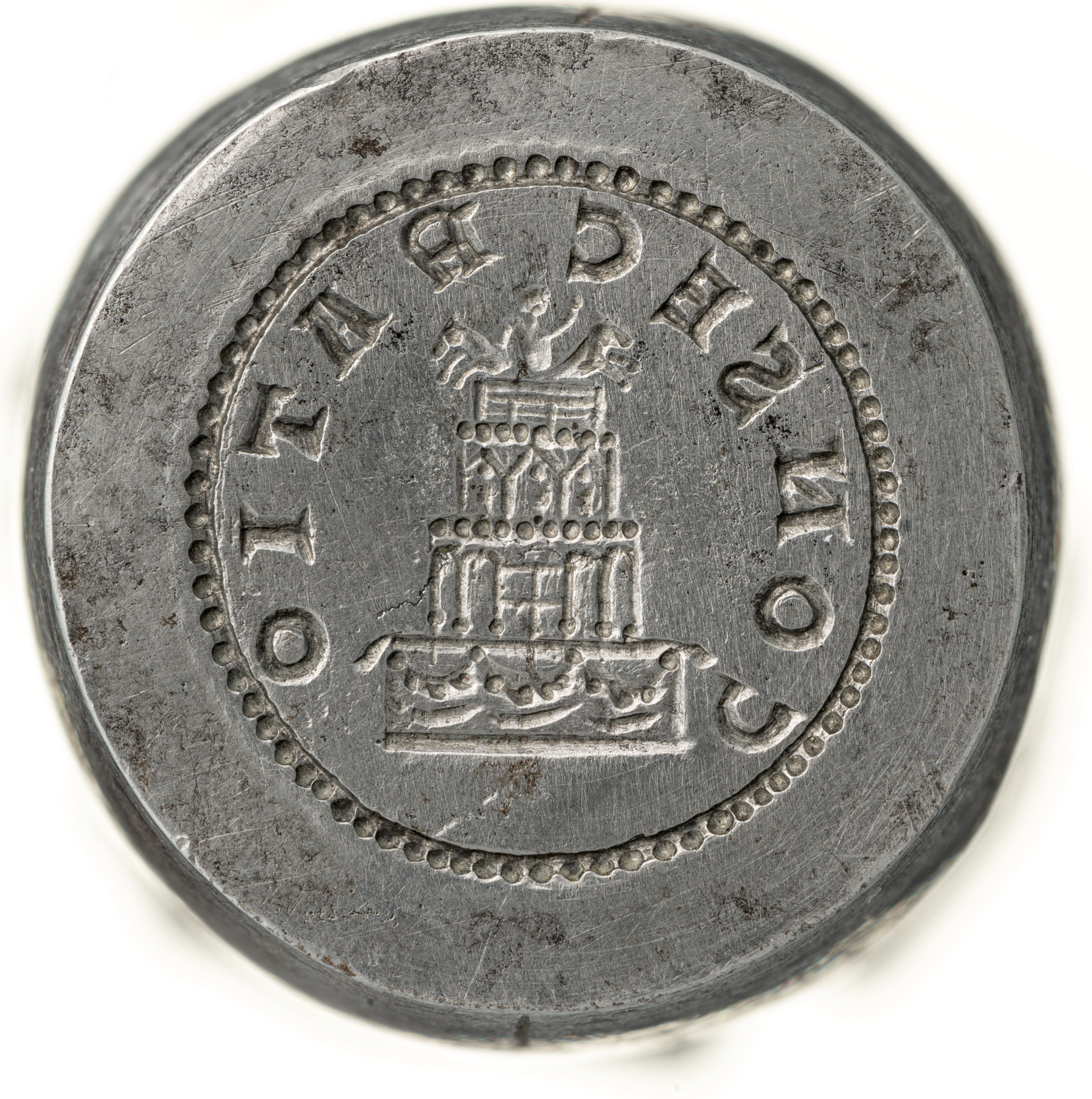 RIC V Carus 471 Carinus obverse — Head of Nigrinian, right