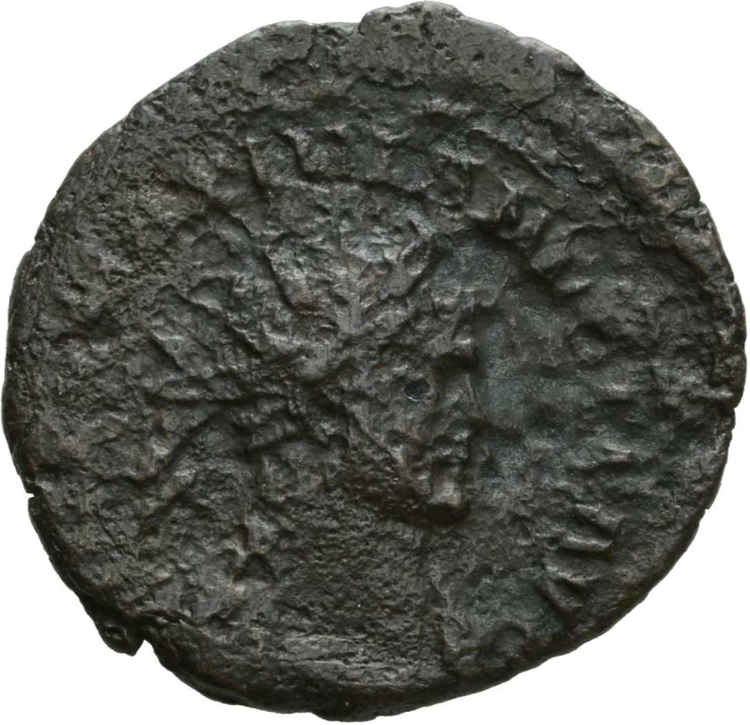 RIC V Carausius issuing for Diocletian/Maximian 34 Carausius obverse, Bust of Maximian, radiate, draped, cuirassed, right,...