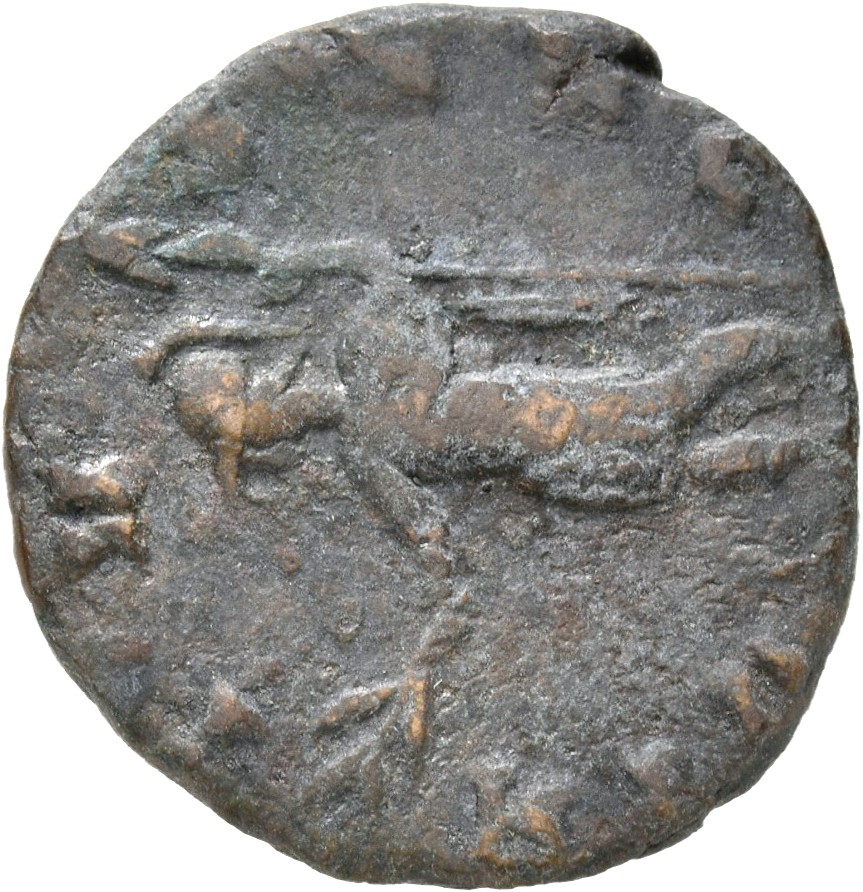 RIC V Claudius Gothicus 109 Claudius II Gothicus reverse, Soldier, helmeted, in military attire, standing left, holding br...