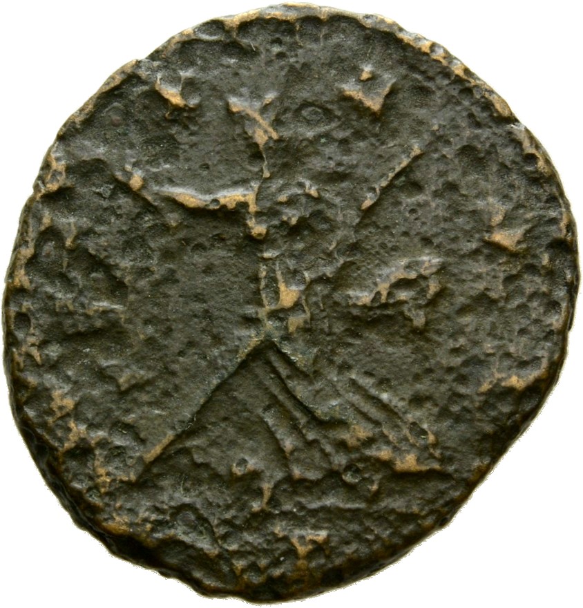 RIC V Claudius Gothicus 157 Claudius II Gothicus reverse, Pax, draped, walking left, holding olive-branch in right hand an...