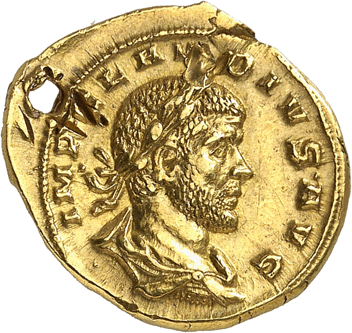 RIC V Claudius Gothicus 176 Claudius II Gothicus obverse, Bust of Claudius Gothicus, laureate, draped, cuirassed, right