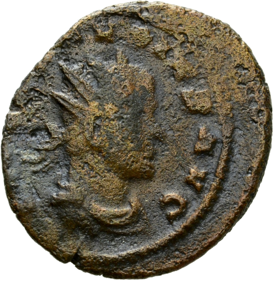 RIC V Claudius Gothicus 191 Claudius II Gothicus obverse, Bust of Claudius Gothicus, radiate, draped, right or bust of Cla...