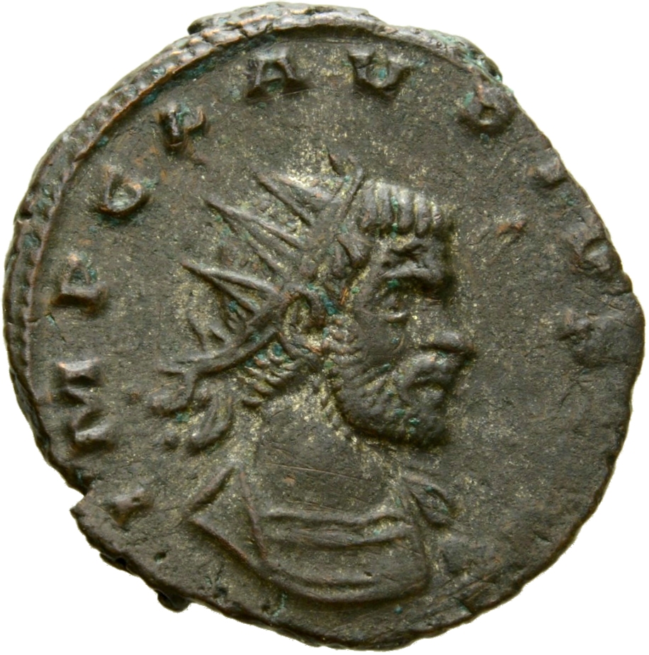 RIC V Claudius Gothicus 195 Claudius II Gothicus obverse, Bust of Claudius Gothicus, radiate, cuirassed, right or bust of ...