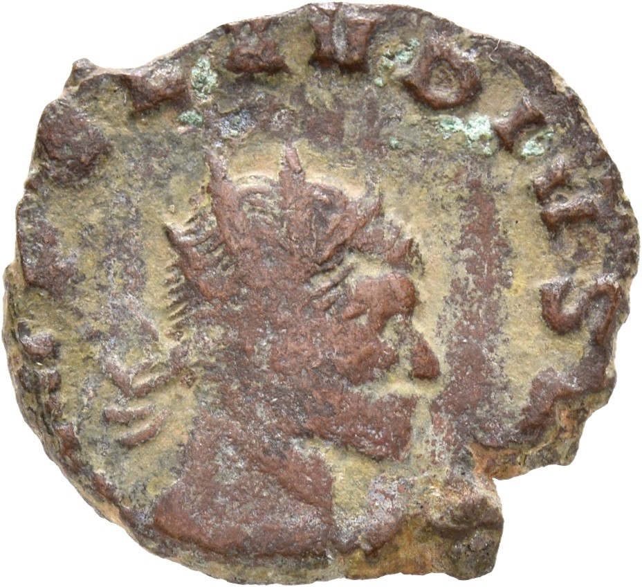 RIC V Claudius Gothicus 197 Claudius II Gothicus obverse, Bust of Claudius Gothicus, radiate, draped, right or head of Cla...