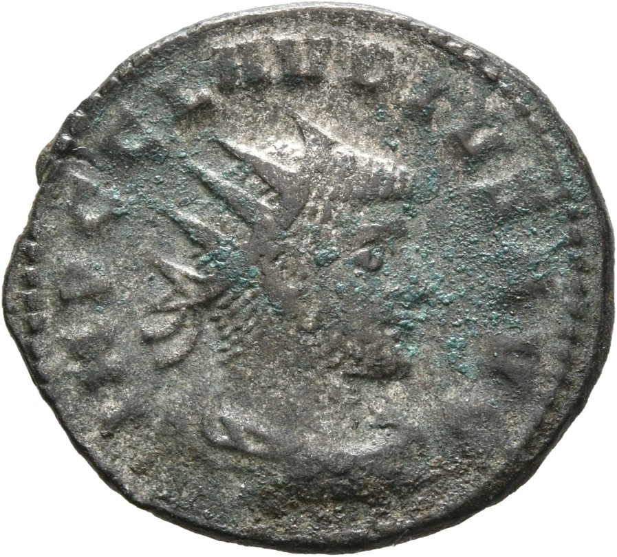 RIC V Claudius Gothicus 207 Claudius II Gothicus obverse, Bust of Claudius Gothicus, radiate, draped, right