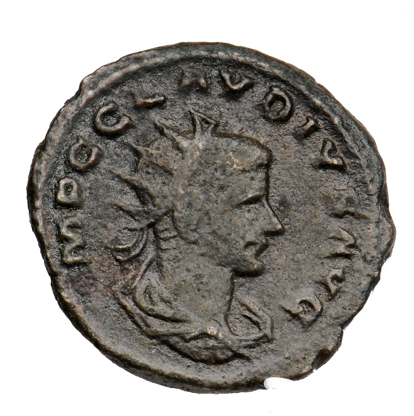 RIC V Claudius Gothicus 225 Claudius II Gothicus obverse, Bust of Claudius Gothicus, radiate, draped, right or bust of Cla...