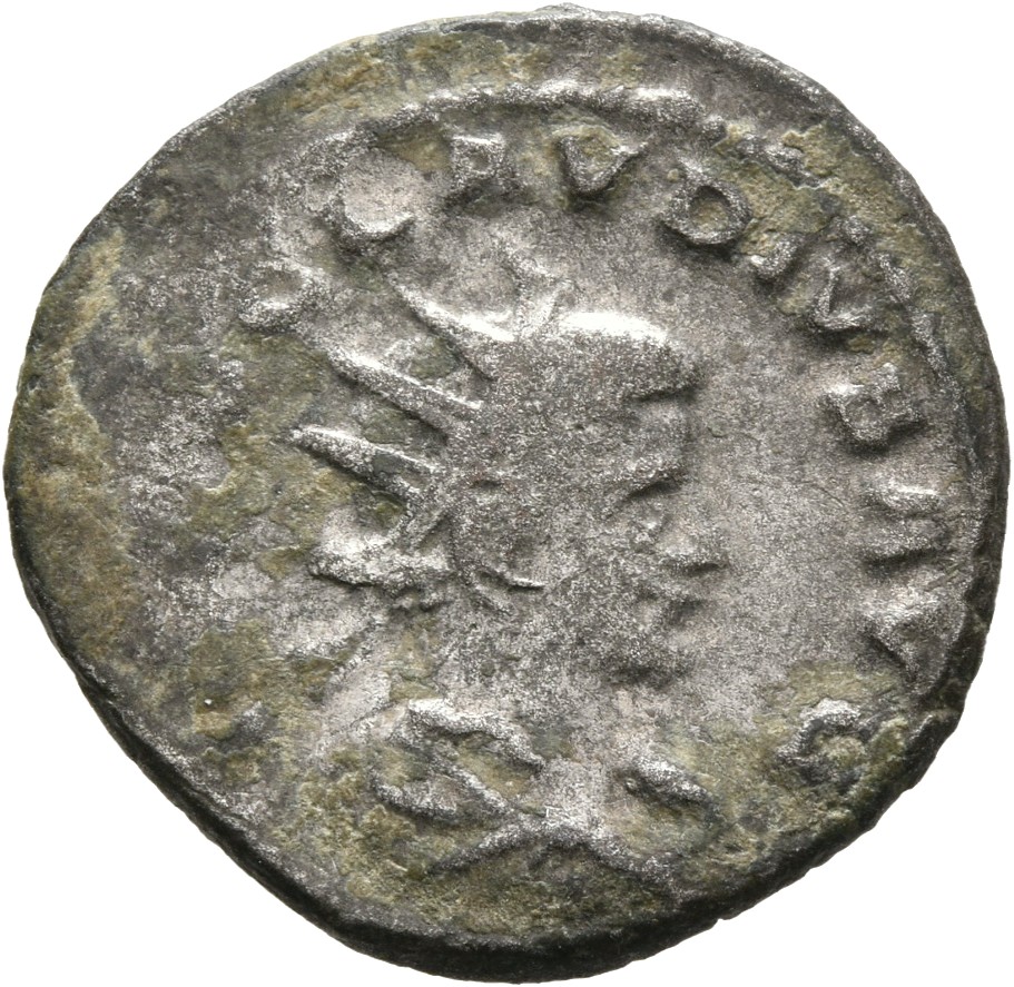 RIC V Claudius Gothicus 225 Claudius II Gothicus obverse, Bust of Claudius Gothicus, radiate, draped, right or bust of Cla...