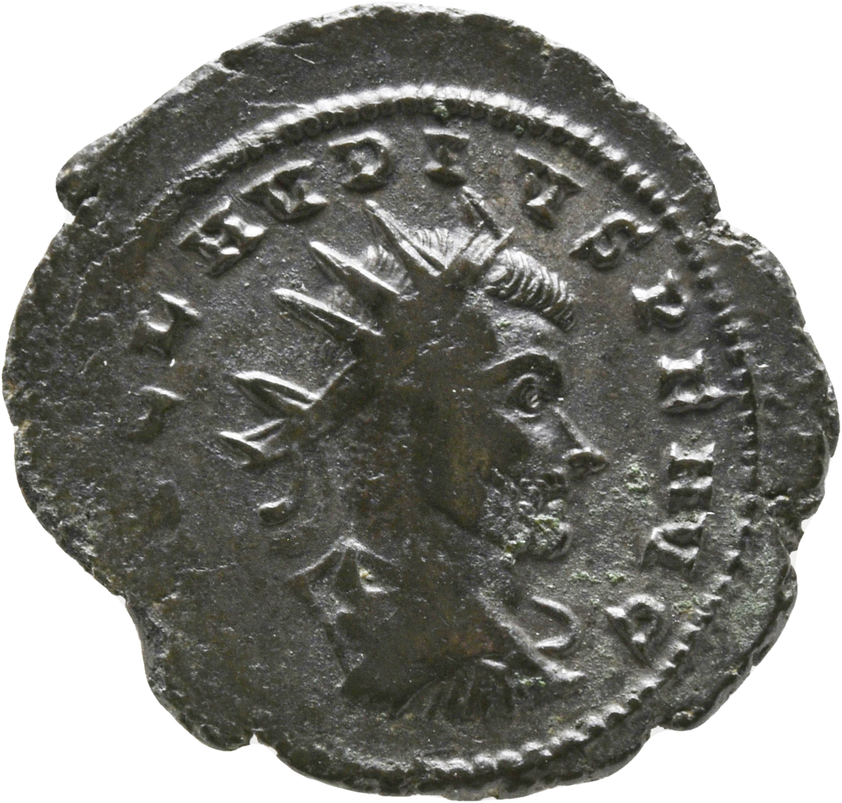 RIC V Claudius Gothicus 234 Claudius II Gothicus obverse, Bust of Claudius Gothicus, radiate, draped, right or bust of Cla...