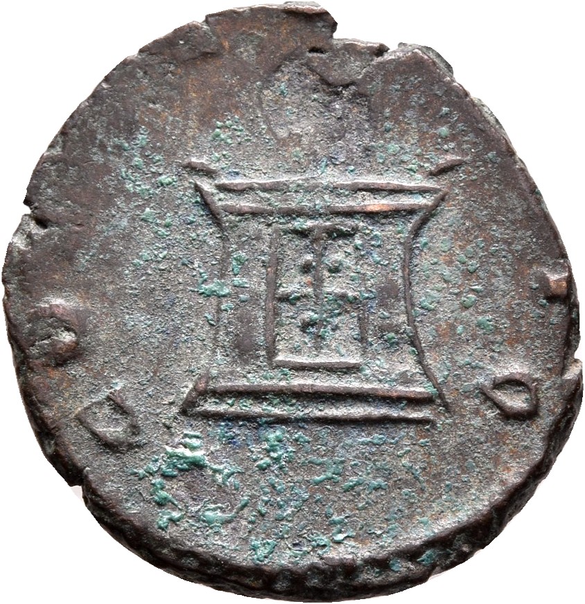RIC V Claudius Gothicus 262 Quintillus reverse — Altar