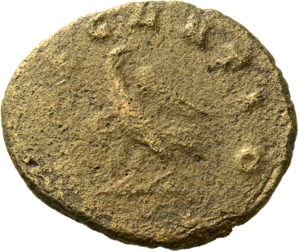 RIC V Claudius Gothicus 266 Quintillus reverse, Altar, eagle to right or left