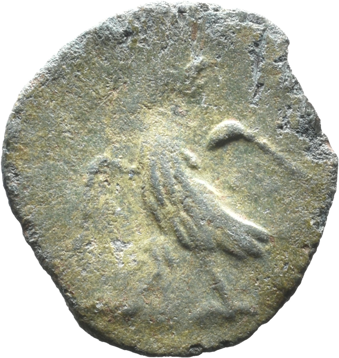RIC V Claudius Gothicus 267A Quintillus reverse, Eagle, standing left