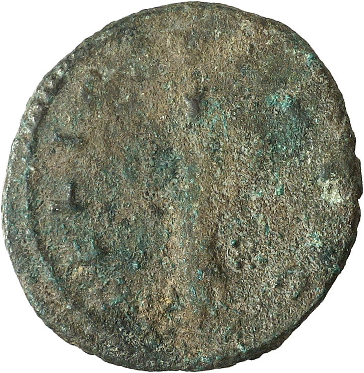 RIC V Claudius Gothicus 32 Claudius II Gothicus reverse, Felicitas, draped, standing left, holding caduceus in right hand ...
