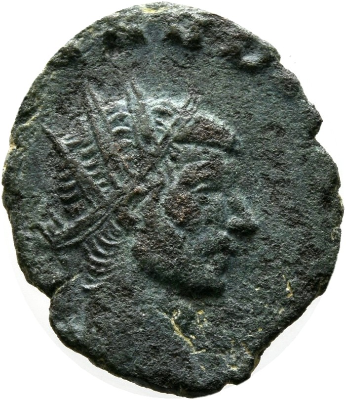 RIC V Claudius Gothicus 54 Claudius II Gothicus obverse, Bust of Claudius Gothicus, radiate, draped, right or bust of Clau...
