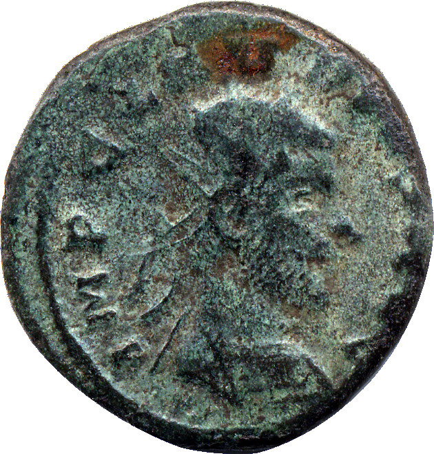 RIC V Claudius Gothicus 56 Claudius II Gothicus obverse, Head of Claudius Gothicus, radiate, right