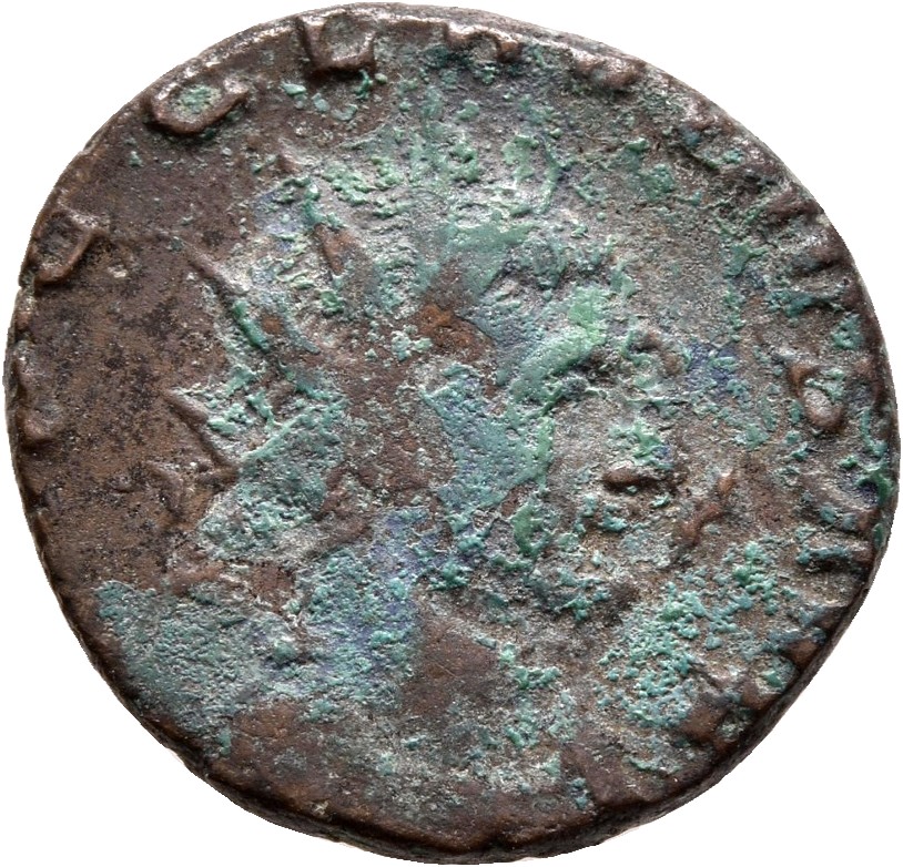 RIC V Claudius Gothicus 62 Claudius II Gothicus obverse, Bust of Claudius Gothicus, radiate, cuirassed, right