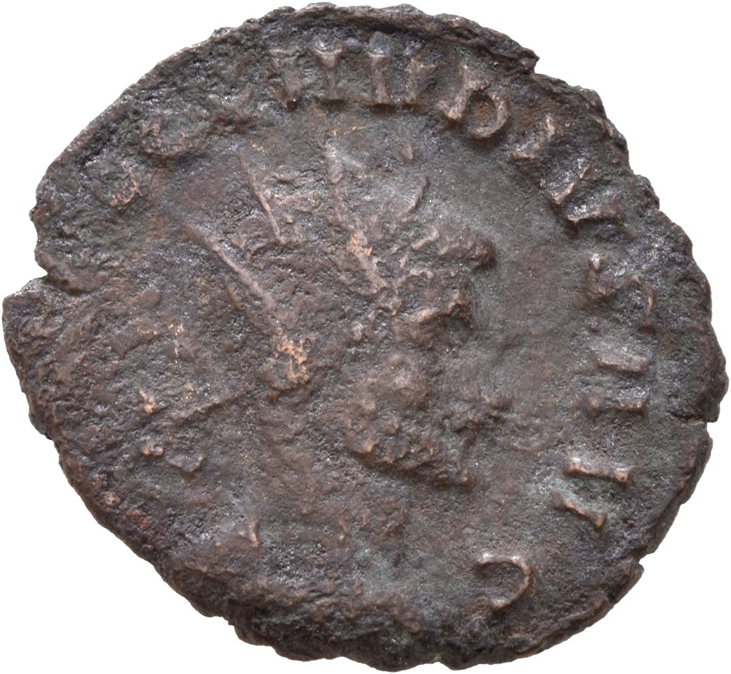 RIC V Claudius Gothicus 98 Claudius II Gothicus obverse, Bust of Claudius Gothicus, radiate, draped, right or bust of Clau...