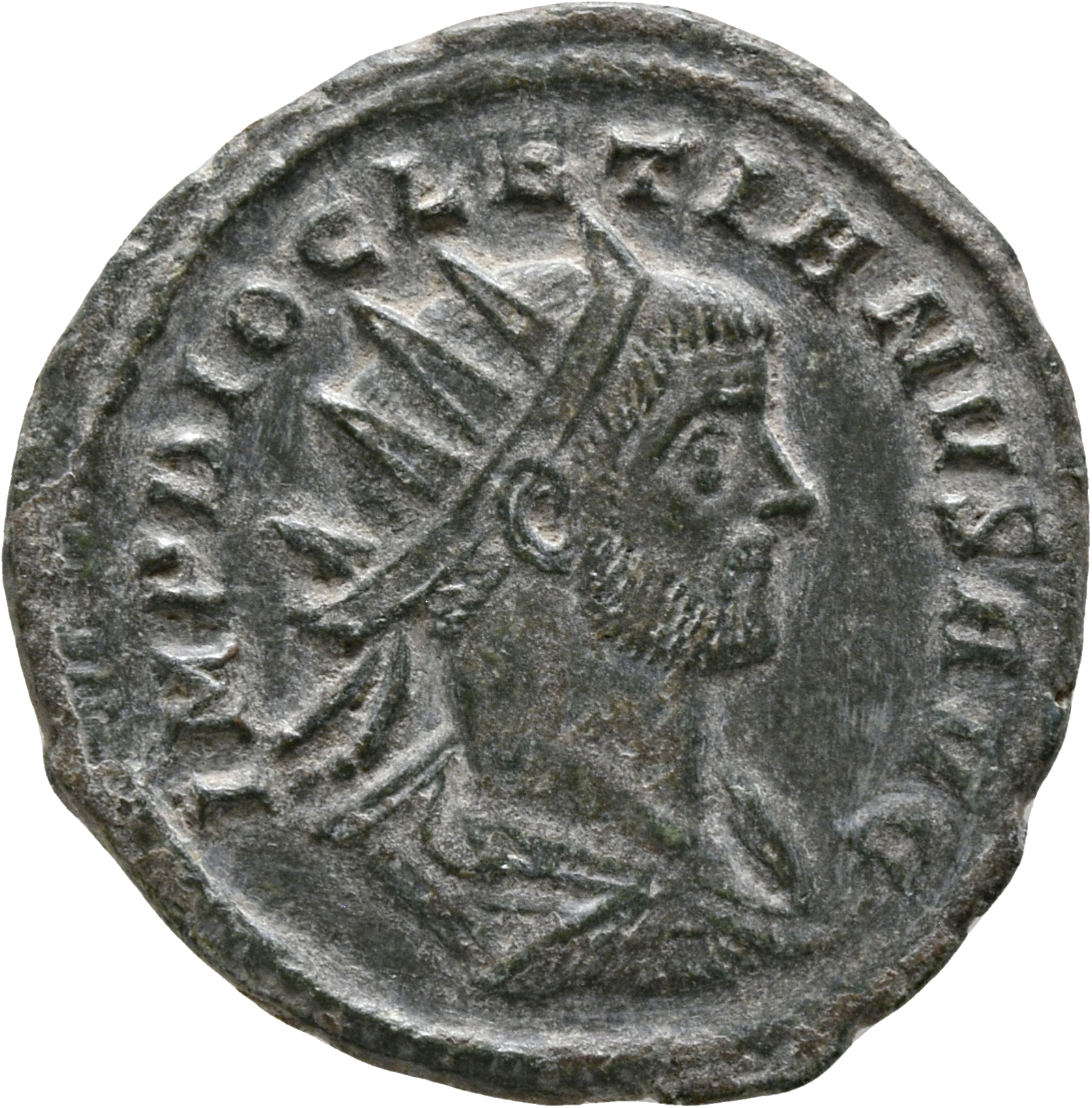 RIC V Diocletian 162 Maximian obverse — Bust of Diocletian, radiate, draped, right, or bust of Diocletian, radiate, draped...