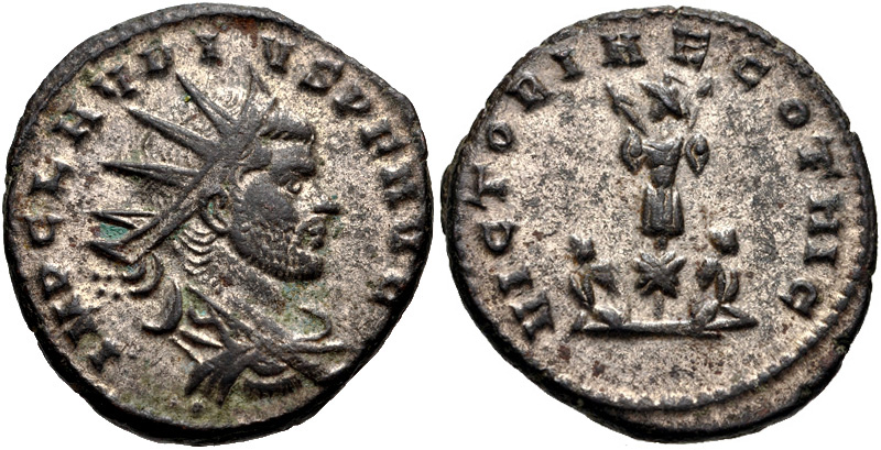 RIC V Diocletian 252 Maximian obverse, Bust of Diocletian, radiate, draped, right, or bust of Diocletian, radiate, draped,...