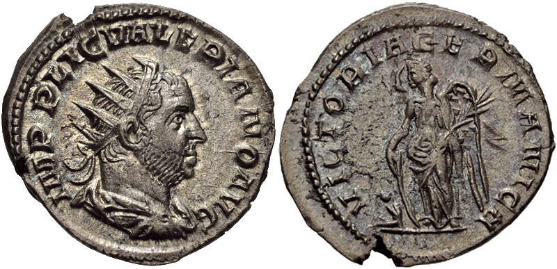 RIC V Diocletian 264 Maximian obverse, Bust of Diocletian, radiate, draped, cuirassed, right, or bust of Diocletian, radia...