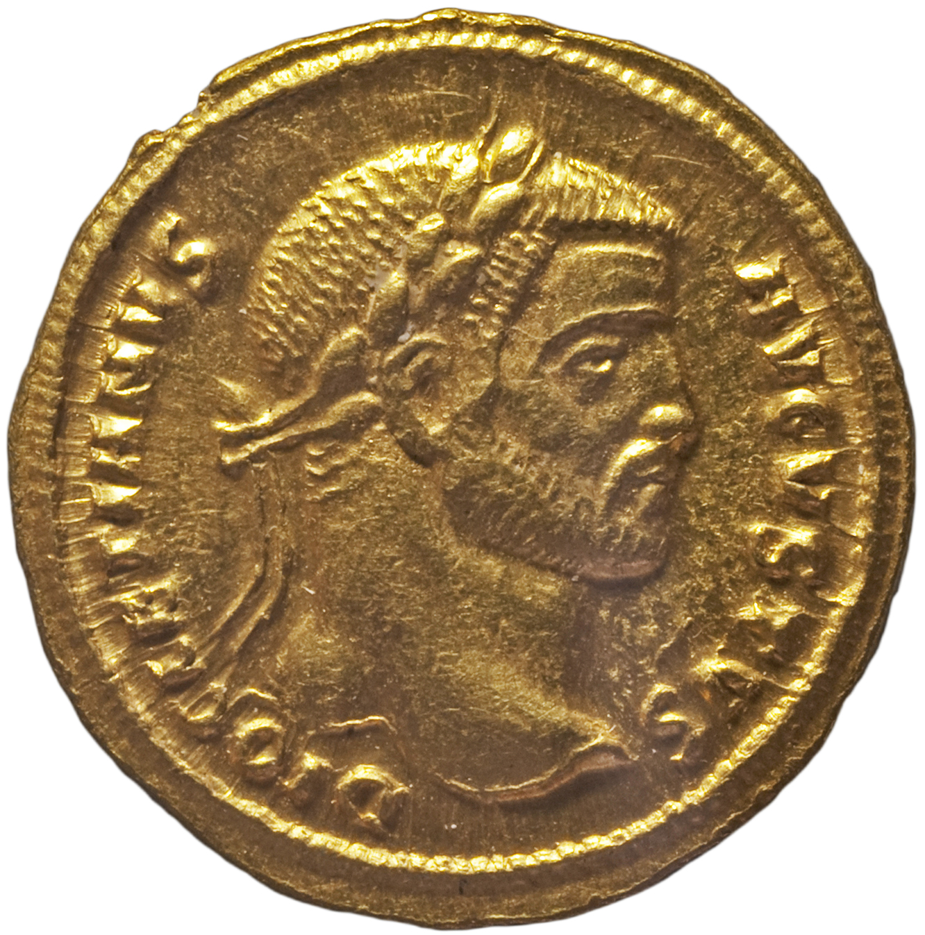 RIC V Diocletian 311 Diocletian obverse, Head of Diocletian, laureate, right
