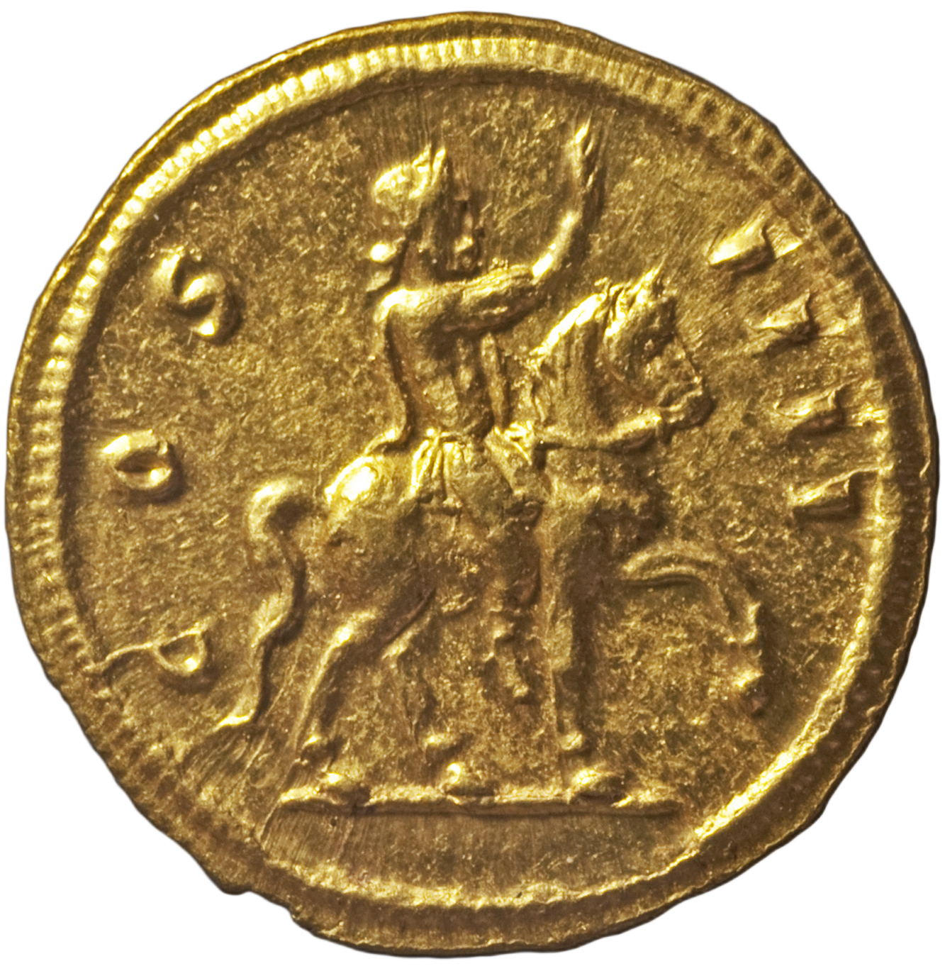 RIC V Diocletian 311 Diocletian reverse, Diocletian, draped, cuirassed, riding right, raising right hand