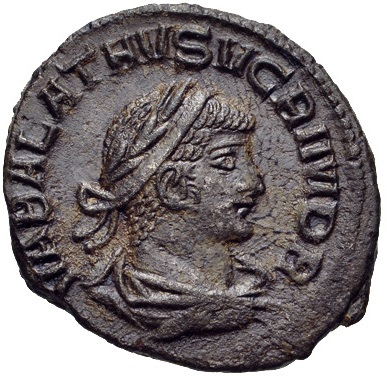 RIC V Diocletian 381 Maximian obverse, Bust of Maximian, radiate, cuirassed, right