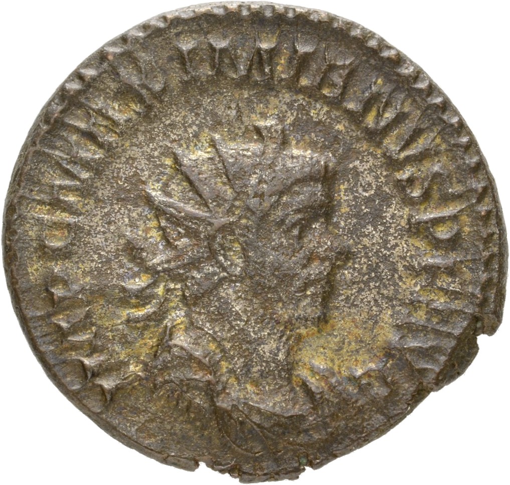 RIC V Diocletian 396 Maximian obverse, Bust of Maximian, radiate, cuirassed, right, or bust of Maximian, radiate, wearing ...