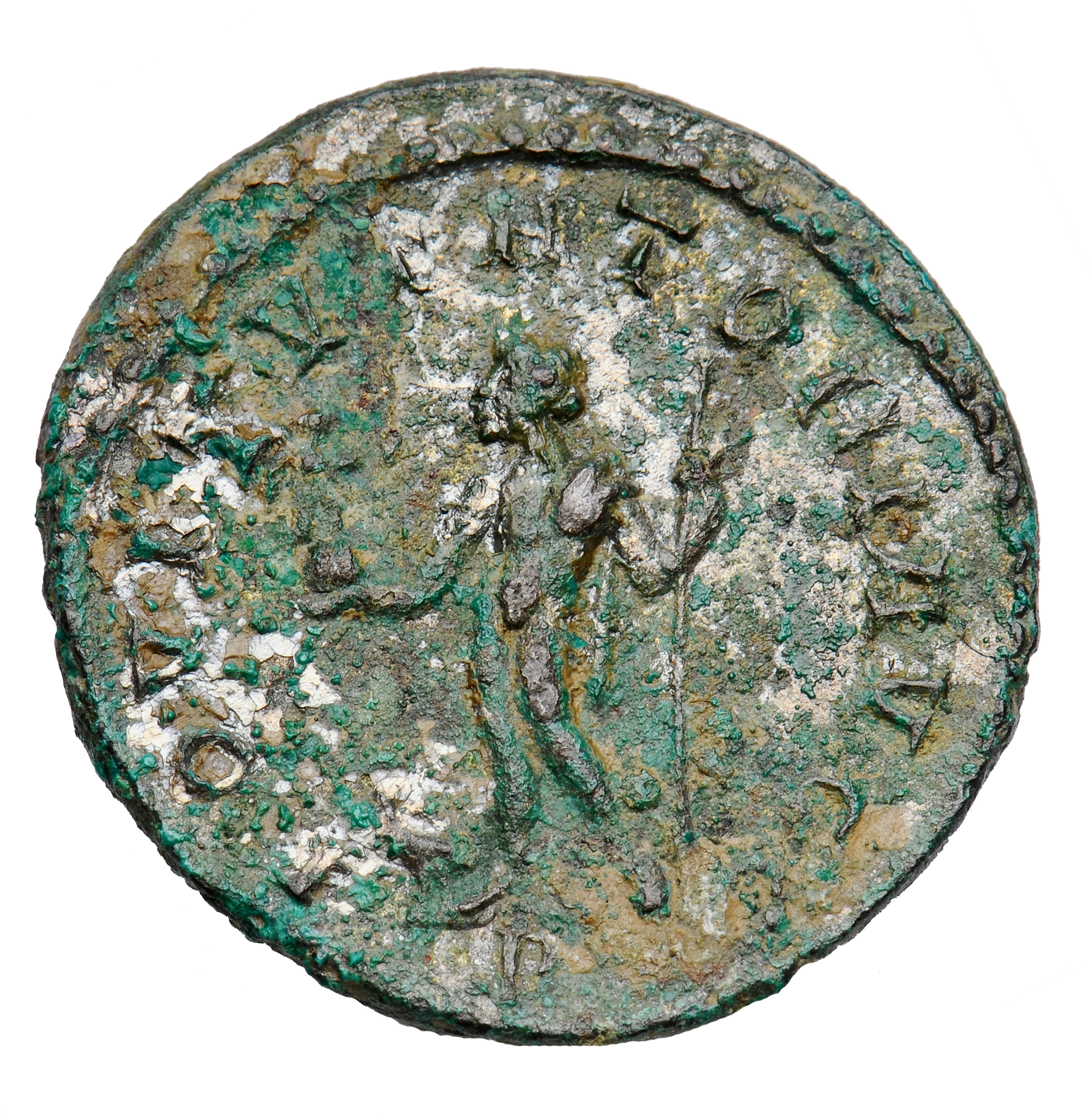 RIC V Diocletian 53 Maximian reverse, Jupiter, standing left, holding Victory on globe in right hand and sceptre in left h...
