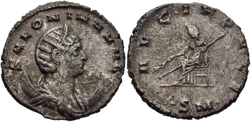 RIC V Diocletian 58 Maximian obverse, Bust of Diocletian, radiate, draped, right