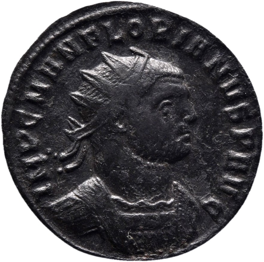 RIC V Florian 110 Florianus obverse, Bust of Florian, radiate, draped, right or bust of Florian, radiate, draped, cuirasse...