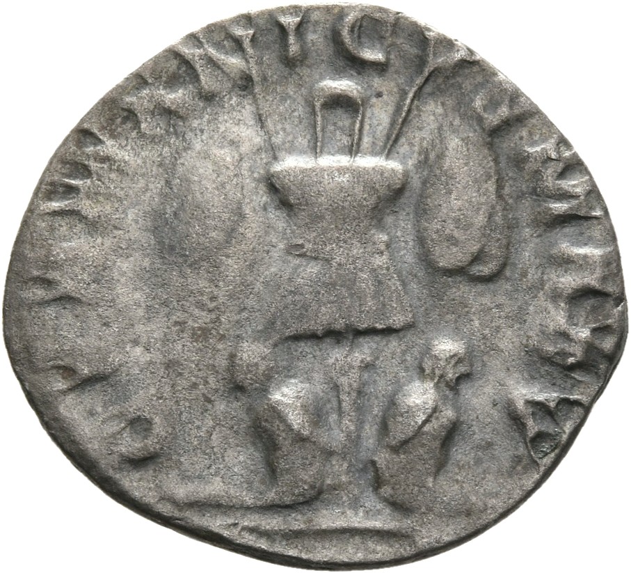 RIC V Gallienus (joint reign) 18 Valerian reverse — Trophy between two captives