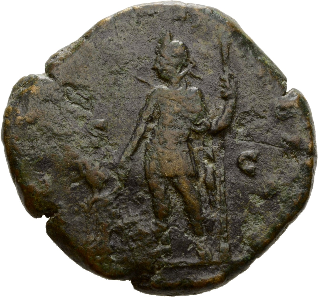 RIC V Gallienus (joint reign) 236 Valerian reverse, Gallienus, in military attire, standing left, raising kneeling figure ...