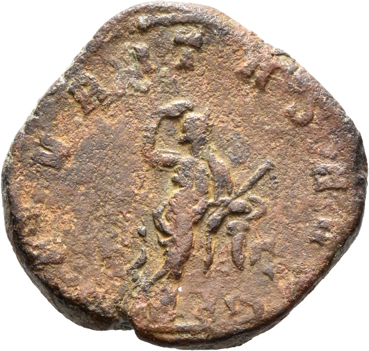 RIC V Gallienus (joint reign) 237 Valerian reverse, Securitas, draped, leaning on column, raising right hand and sometimes...