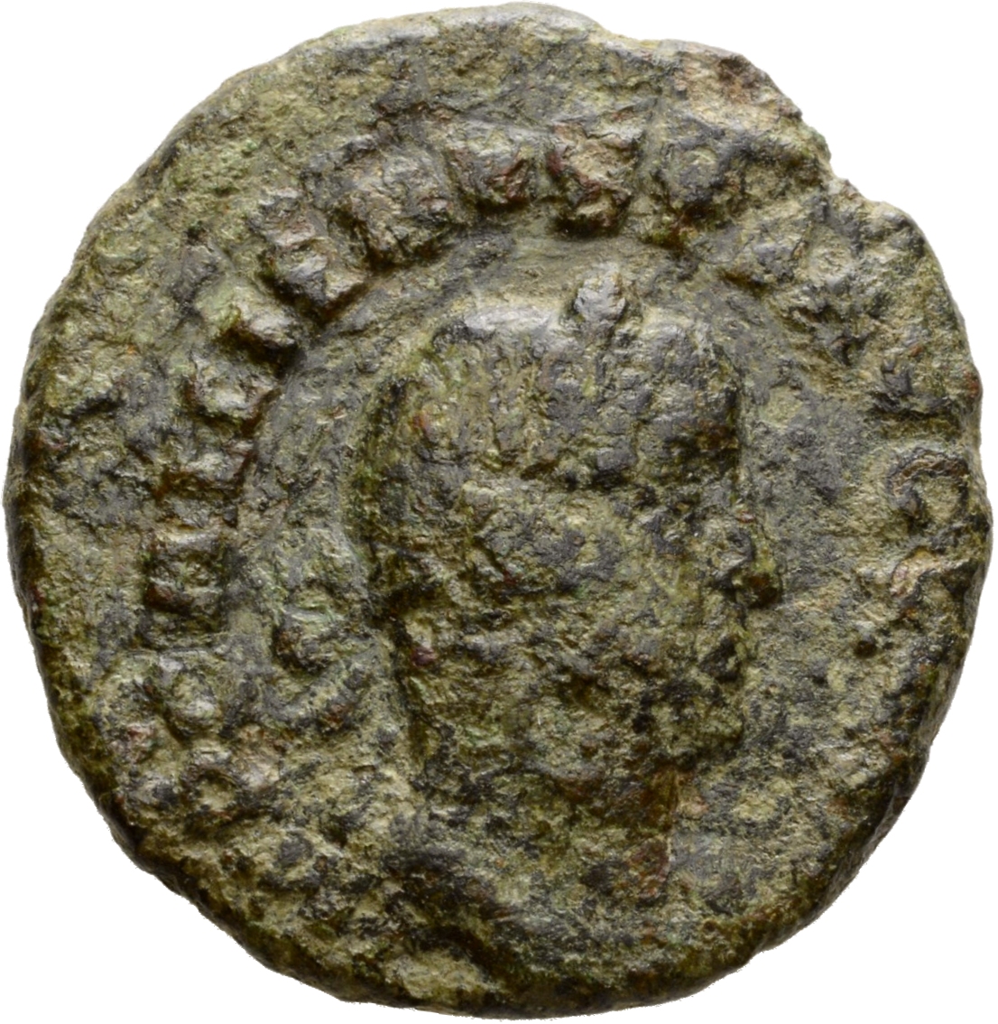 RIC V Gallienus (joint reign) 263A Valerian obverse, Bust of Gallienus, laureate, cuirassed, right