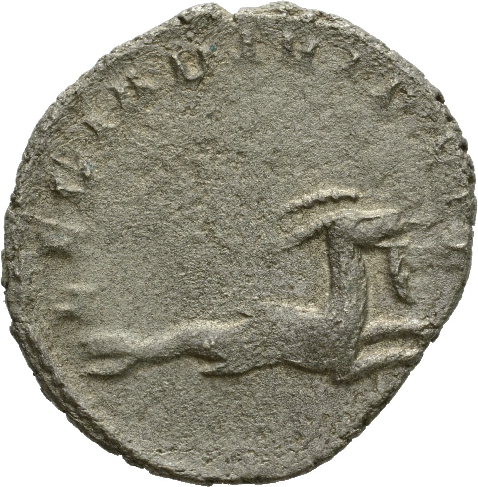 RIC V Gallienus (joint reign) 315f Valerian reverse, Capricorn, right