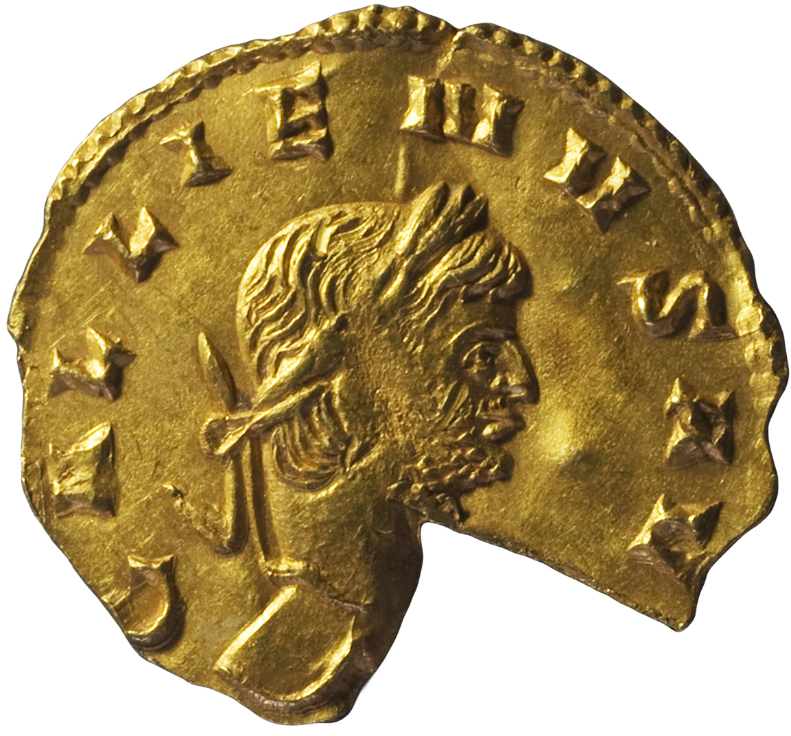 RIC V Gallienus 120 Gallienus obverse, Head of Gallienus, laureate, right